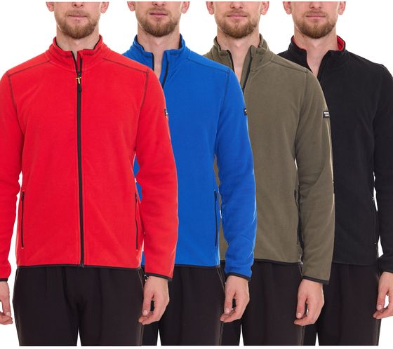 NORTHERN COUNTRY men's outdoor jacket fleece jacket everyday jacket 00009461 black, blue, green or red