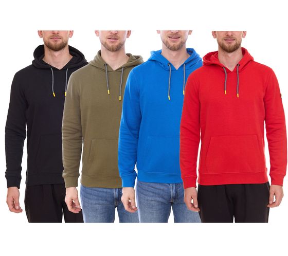 NORTHERN COUNTRY men's hooded sweater cotton hoodie long-sleeved shirt 00009469 green, black, blue or red