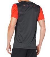 NIKE Academy Pro Camiseta de entrenamiento para hombre con tecnología Dri-FIT Camiseta deportiva con inserciones de malla Camiseta de manga corta BV6926-079 Gris/Naranja