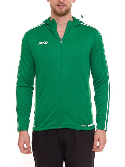 JAKO STRIKE 2.0 men's training jacket with Jako-Tec-Concept hooded jacket fitness jacket 6819 06 sport green/white