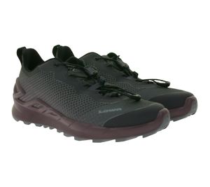 LOWA Merger GTX Lo Damen Wanderschuhe mit MonoWrap-Frame Trekking-Schuhe Hiking-Boots 320433 5099 Dunkelgrau/Violett