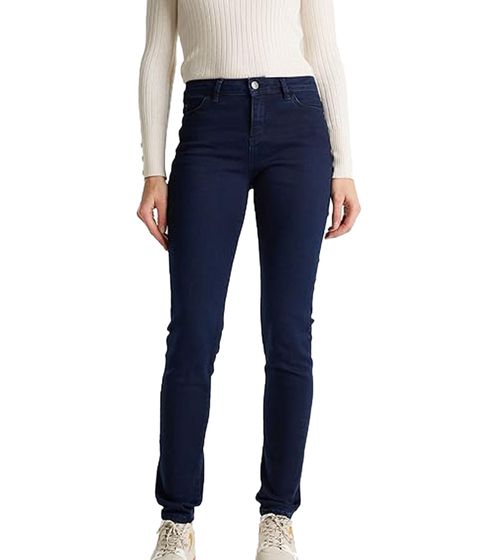 ESPRIT Repreve Jean stretch pour femme, pantalon en denim Slim Fit durable style 5 poches 129EE1B012 901 bleu