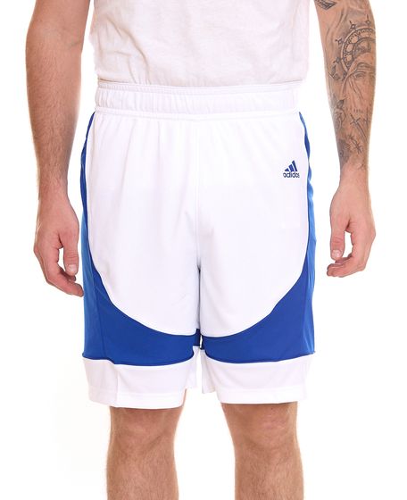 adidas N3XT L3V3L Prime Game Herren Basketball-Shorts nachhaltige Sport-Hose GI8714 Weiß/Blau