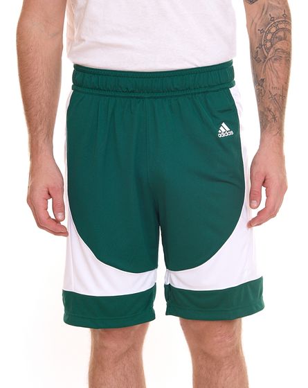 adidas N3XT L3V3L Prime Game Herren Basketball-Shorts nachhaltige Sport-Hose FR9446 Grün/Weiß