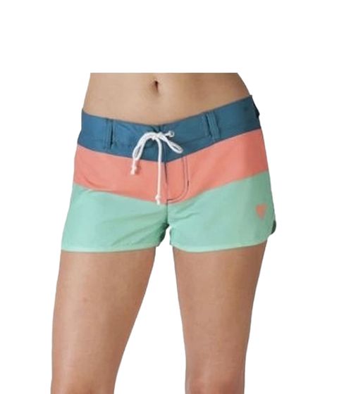 HORSEFEATHERS Bree Damen kurze Boardshort mit streifen-Look Badehose SW593C Bunt