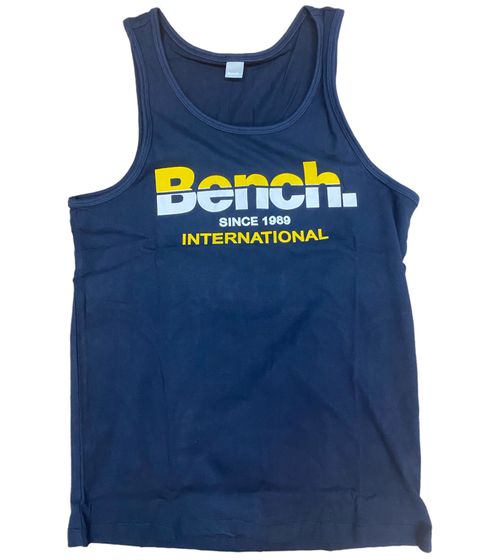 Bench. Kinder Baumwoll-Tank-top mit großem Frontprint Alltags-Shirt 47380813 Dunkelblau