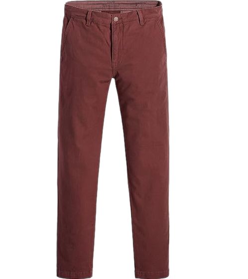 LEVI´S XX Chino Taper Slim Herren Chino-Hose mit Baumwolle 58574158 Weinrot