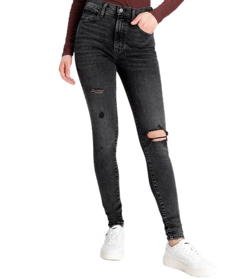 LEVI´S Mile High women's jeans super skinny denim trousers jeans in a used look 51303041 black