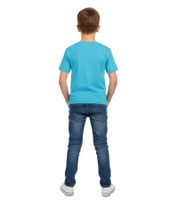 KIDSWORLD Children's T-Shirt for Boys with Front Print Summer Shirt 67073238 Blue