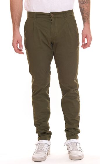 ONLY & SONS Onscam men's chino pants, comfortable fabric pants 17656345 olive green