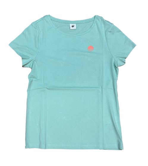 AjC women's T-shirt with back print, short-sleeved summer shirt 35732517 mint green