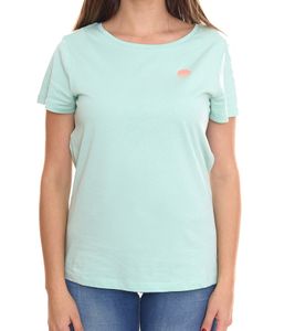 AjC Damen T-Shirt mit Vista Al Mar Rücken-Print kurzärmliges Sommer-Shirt 35732517 Mint-Grün AjC Damen T-Shirt mit Vista Al Mar Rücken-Print kurzärmliges Sommer-Shirt 35732517 Mint-Grün