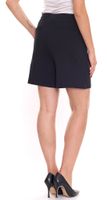 2er Pack AjC Damen Sommer-Shorts kurze Hose Mode-Bermuda 37358347 Grün/Schwarz