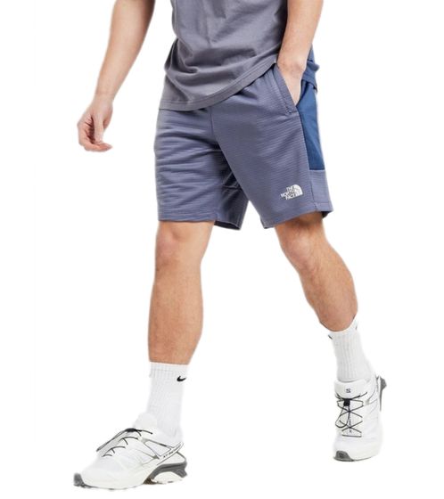 THE NORTH FACE Mountain Athletics Men's Fleece Shorts Sporty Summer Pants with Pockets NF0A82300EA1 Blue