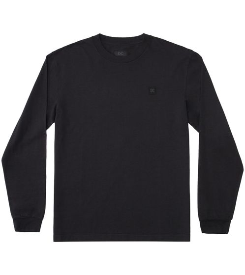 DC Shoes, inc. 1994 men's shirt, long-sleeved shirt, cotton shirt ADYKT03205 KVJY black