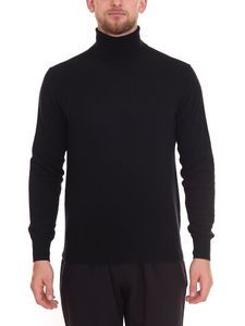 ZWILLINGSHERZ Jersey de hombre 100% cashmere jersey de cuello alto camisa de manga larga 7079 negro ZWILLINGSHERZ Jersey de hombre 100% cashmere jersey de cuello alto camisa de manga larga 7079 negro