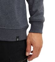 Pack of 2 INDICODE IDForz men's cotton sweaters, round neck sweaters with large front print 55582MM black, grey or blue Pack of 2 INDICODE IDForz men's cotton sweaters, round neck sweaters with large front print 55582MM black, grey or blue