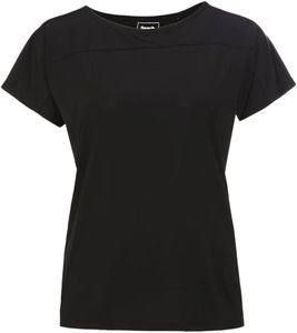 Bench Damen Sport-Shirt atmungsaktives Lauf-Shirt mit Logo-Schriftzug am Rücken BPWG001565 BK11179 Schwarz