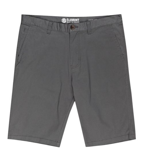 ELEMENT Howland men's chino shorts, casual trousers with side pockets C1WKD1 ELP2 519 dark grey