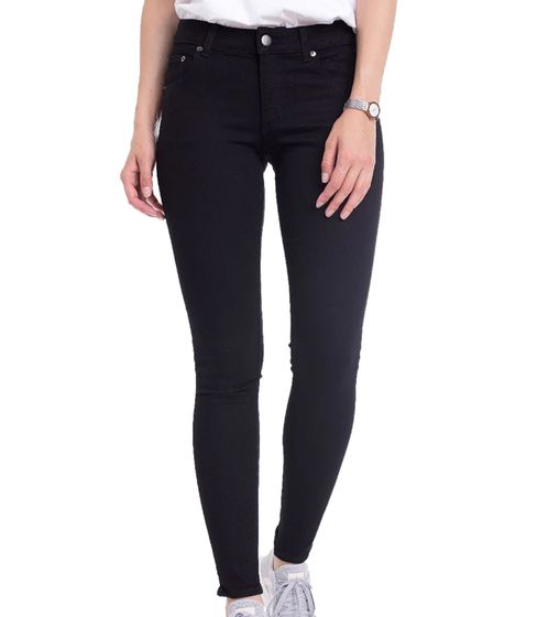 CHEAP MONDAY women's skinny jeans in 5-pocket style denim trousers 442306 black