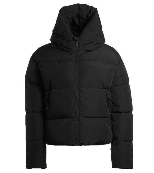 MAZINE Dana Puffer winter jacket sustainable women's quilted jacket with hood 21331449 Black