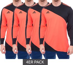 Pack de 4 maillots de gardien adidas Squadra GK 21 dans un pack économique maillot de football à manches longues pour hommes avec Aeroready GK9805 noir/orange Pack de 4 maillots de gardien adidas Squadra GK 21 dans un pack économique maillot de football à manches longues pour hommes avec Aeroready GK9805 noir/orange