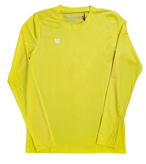 Wilson chemise d'entraînement pull de sport durable pour hommes chemise à manches longues fitness OUT-BB-M-05/40 jaune