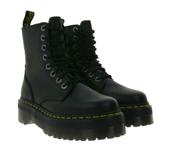 Dr. Martens Jadon III Pisa Damen Plateau-Boots Echtleder-Stiefel Winter-Schuhe 26378001 Schwarz