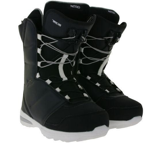 NITRO Flora TLS women's snowboard boots with cushioning sole winter sports boots 1191-848459 Black