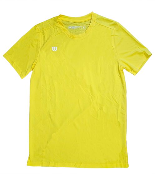 Wilson chemise de sport durable pour hommes chemise d'entraînement fitness OUT-BB-M-06/40 jaune