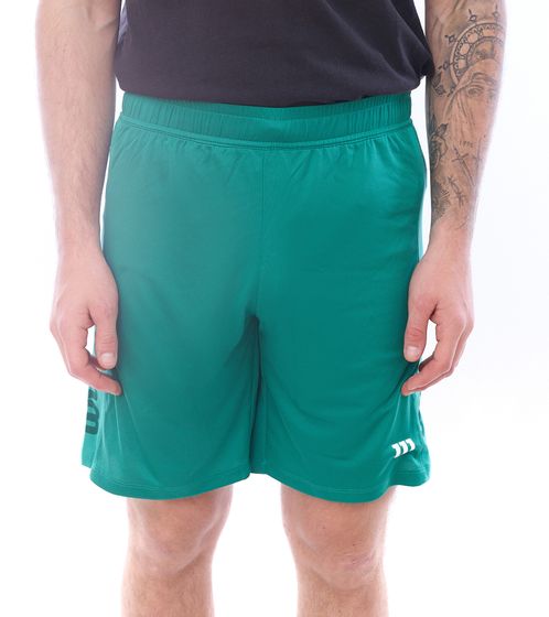 Wilson Herren nachhaltige Sport-Shorts Trainings-Shorts Sport-Hose Fitness OUT-BB-M-03/39 Grün