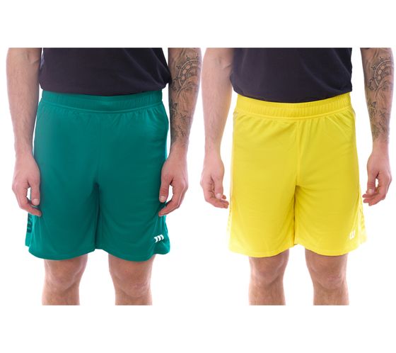 Wilson Men's Sustainable Sports Shorts Training Shorts Sports Pants Fitness OUT-BB-M-03 Green or Yellow