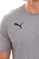Pack of 3 Puma TeamGOAL 23 Casual men's cotton shirts with logo embroidery, plain T-shirts 656578 black or grey Pack of 3 Puma TeamGOAL 23 Casual men's cotton shirts with logo embroidery, plain T-shirts 656578 black or grey