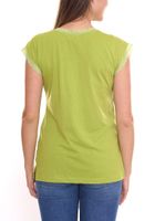 2er Sparpack BOYSEN`S Damen Top mit Spitzendetails Kurzarm-Shirt 34323651 Grün