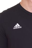 Pack de 3 t-shirts adidas Entrada 22 pour hommes, chemise en coton durable avec col en V HC0448 noir