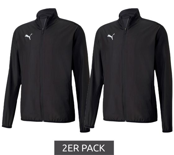 Pack de 2 PUMA Sideline veste d'entraînement, veste de sport, veste de fitness pour garçons et filles 655947 03 noir