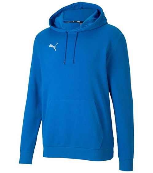 PUMA teamGOAL 23 Casuals Kinder Hoody mit Kängurutasche Kapuzen-Pullover für Jugendliche Jungen & Mädchen 656711 02 Blau