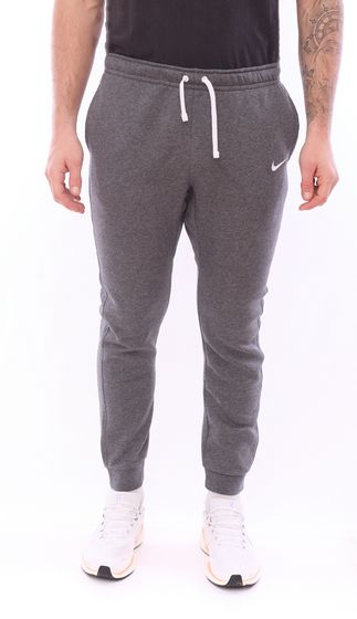 NIKE Men Team Club 19 Fleece Pants Herren Sport-Hose Trainings-Pants Fitness-Jogger AJ1468-071 Grau