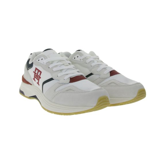 Tommy Hilfiger Modern Prep Damen Sneaker Turnschuhe im Retro-Look FM0FM04360 DW5 Bunt