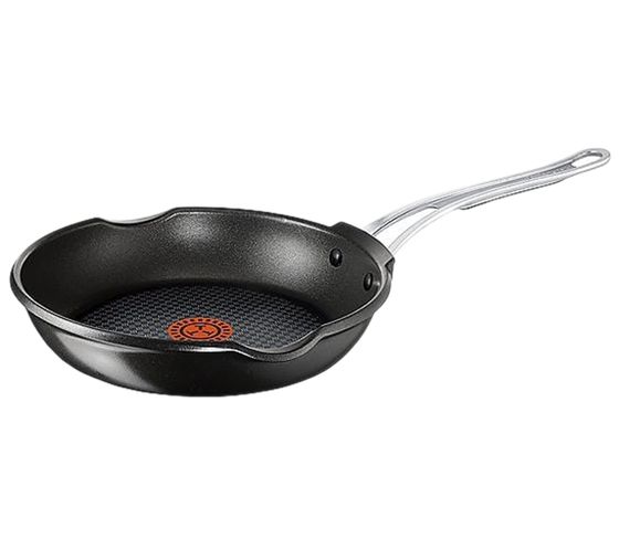 Poêle en fonte Tefal de Jamie Oliver poêle en fonte d'aluminium diamètre 24 cm pour tous types de feux 20 98 973 961 noir