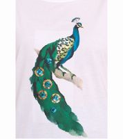 T-shirt femme AjC aux imprimés variés, chemise d'été manches courtes, coton menthe, rose ou blanc T-shirt femme AjC aux imprimés variés, chemise d'été manches courtes, coton menthe, rose ou blanc