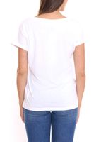 T-shirt femme AjC aux imprimés variés, chemise d'été manches courtes, coton menthe, rose ou blanc T-shirt femme AjC aux imprimés variés, chemise d'été manches courtes, coton menthe, rose ou blanc