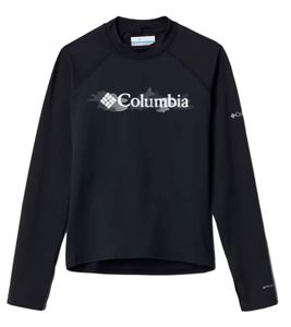 Columbia Sandy children's sweatshirt with sun protection long-sleeved sweatshirt 1833161013 013 black