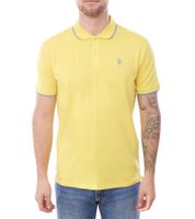 U.S. POLO ASSN. Polo homme chemise basique chemise en coton chemise à manches courtes 197 63899 52520 jaune ou orange