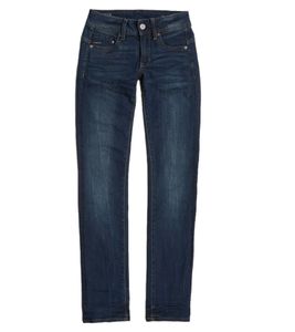 G-Star RAW Midge Cody women's skinny jeans trendy denim trousers everyday trousers DO7144-5245-A889 dark blue