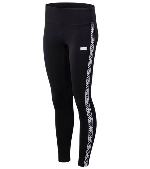 New Balance women's sports pants leggings fitness pants WP93560 BK black/white