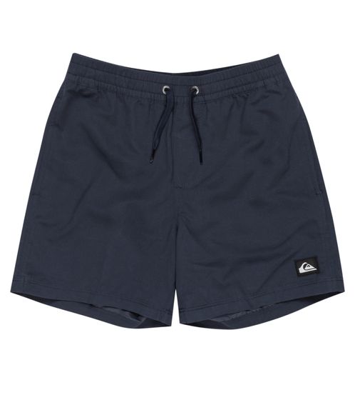 Quiksilver Everyday short de bain pour adolescent pantalon de bain court avec logo de la marque EQYJV03531 BYJ0 bleu foncé