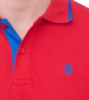 U.S. POLO ASSN. Chemise de base de polo masculin chemise en coton chemise à manches courtes dans différents modèles et couleurs