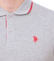 U.S. POLO ASSN. Chemise de base de polo masculin chemise en coton chemise à manches courtes dans différents modèles et couleurs