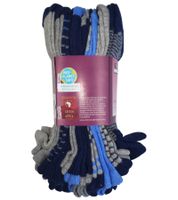 24 Paar TRUE style Baumwoll-Strümpfe mit Komfortbund nachhaltige Sneaker-Socken mit verschiedenen Mustern Pink, Blau oder Schwarz 24 Paar TRUE style Baumwoll-Strümpfe mit Komfortbund nachhaltige Sneaker-Socken mit verschiedenen Mustern Pink, Blau oder Schwarz